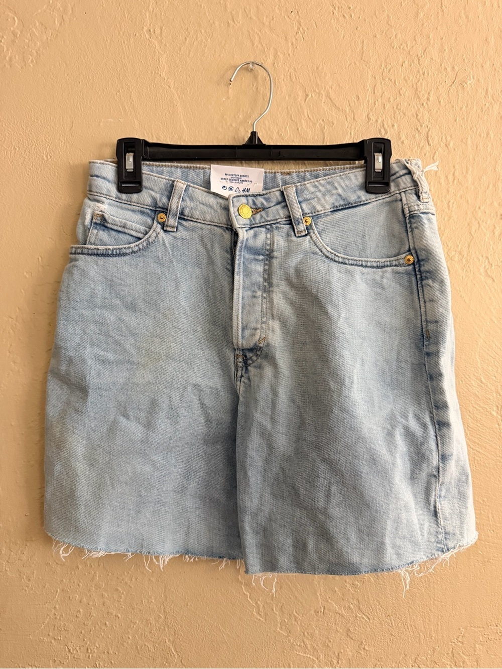 H&M Light Blue Denim Jean Shorts